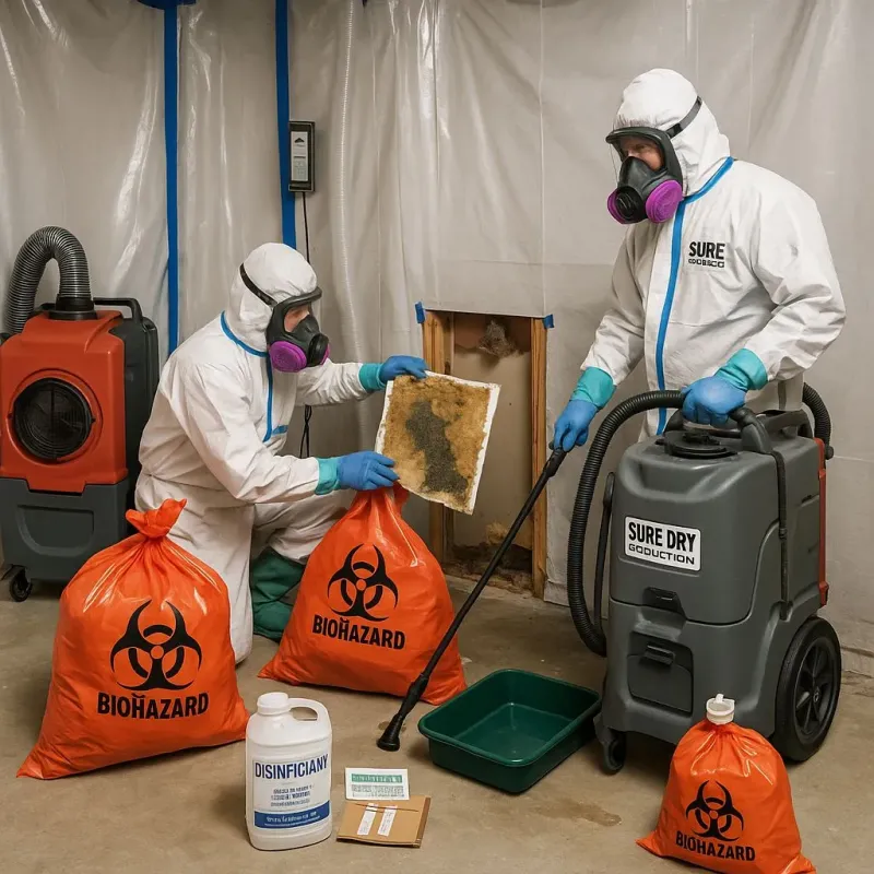 Contaminated Water Handling Protocols process in Cynthiana, KY